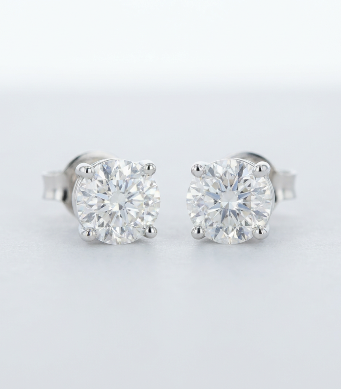 Diamond Stud Earrings