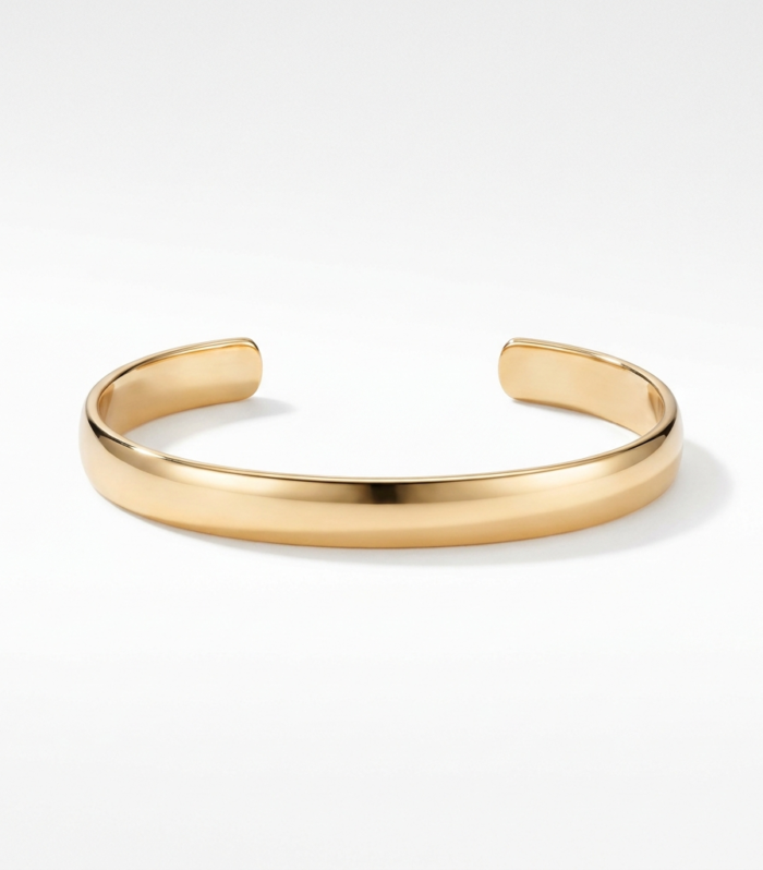 Gold Cuff Bangle